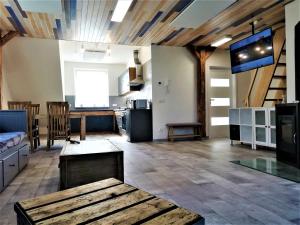 Posezení v ubytování Apartmány Pod Čápy, Nasavrky