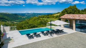 Bazén v ubytování Villa Grazia - central Istria nebo v jeho okolí