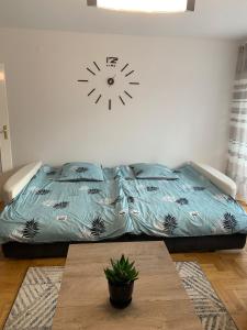 Katil atau katil-katil dalam bilik di Apartament Czarny Potok