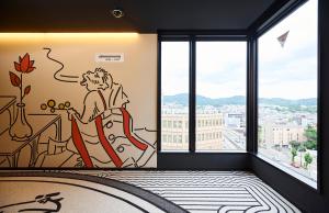 Nespecifikovaný výhled na hory nebo výhled na hory při pohledu z hotelu