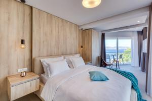 Posteľ alebo postele v izbe v ubytovaní Villa Estate Da Noi + 37 fotografií