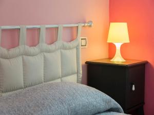 Postel nebo postele na pokoji v ubytování B&B LA LANTERNA