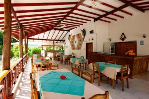 En restaurant eller et spisested på Villa Veuve Casadani Hotel