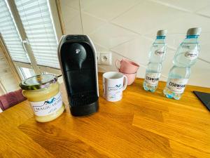 Nápoje v ubytovaní Magic Home Łeba