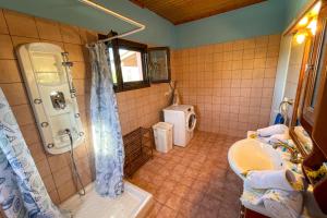 Kúpeľňa v ubytovaní Villa Vicky Corfu