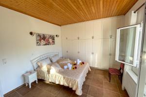 Posteľ alebo postele v izbe v ubytovaní Villa Vicky Corfu