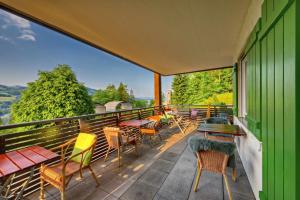 Balkón nebo terasa v ubytování Allgäuer Panoramahotel