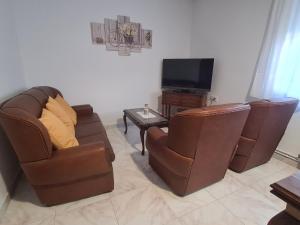 Telewizja i/lub zestaw kina domowego w obiekcie A Casa de Carmen