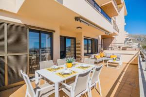 Ein Balkon oder eine Terrasse in der Unterkunft Cana Ferrera