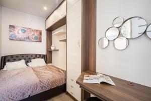Posteľ alebo postele v izbe v ubytovaní BpR Pure Nature Designer Suite