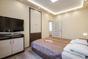 Posteľ alebo postele v izbe v ubytovaní BpR Pure Nature Designer Suite