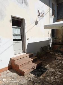 A balcony or terrace at Agula Relais appartamento