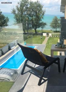 Výhled na bazén z ubytování Sol Balaton nebo okolí