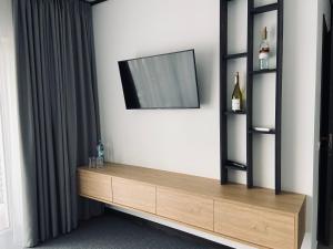 TV a/nebo společenská místnost v ubytování Hotel Terrazzo