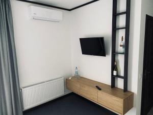 TV a/nebo společenská místnost v ubytování Hotel Terrazzo
