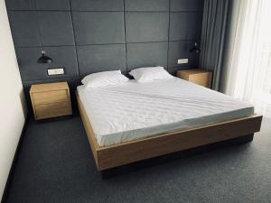 Postel nebo postele na pokoji v ubytování Hotel Terrazzo