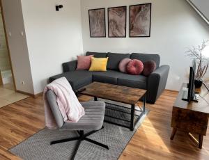 Część wypoczynkowa w obiekcie Apartament Aga