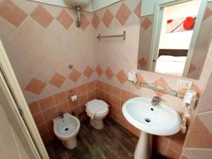 Phòng tắm tại Tiburtina Guesthouse