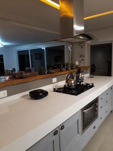 Virtuvė arba virtuvėlė apgyvendinimo įstaigoje Belvedere Gramado