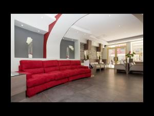 Posezení v ubytování Hotel De Suède