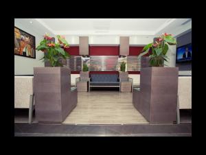 Posezení v ubytování Hotel De Suède