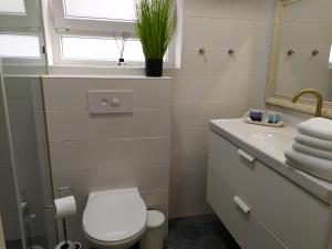 A bathroom at החן בירוק