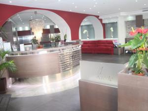 Posezení v ubytování Hotel De Suède