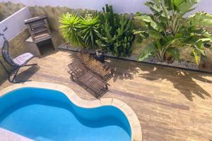 Bazén v ubytovaní Exclusiva Villa de Lujo (5*****) en Corralejo - Fuerteventura (Islas Canarias) alebo v jeho blízkosti