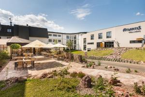 Bygningen som hotellet ligger i