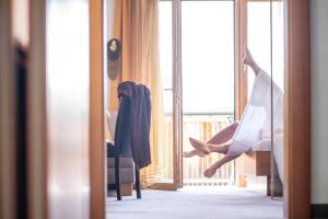 Postel nebo postele na pokoji v ubytování Hotel juenmi