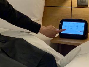 TV a/nebo společenská místnost v ubytování Henn na Hotel Seoul Myeongdong + 27 fotografií