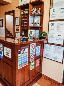 Certifikát, hodnocení, plakát nebo jiný dokument vystavený v ubytování Pensiunea Tirol Baile Felix