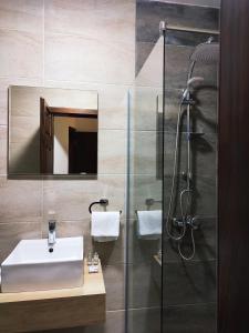 Koupelna v ubytování Guest Mansion, Гостински Палат