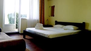 Кровать или кровати в номере Edelweis