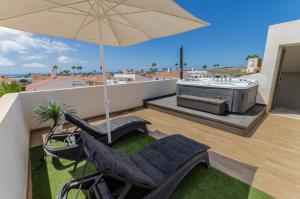 Posezení v ubytování Vv Sunny Holiday Villa Maspalomas