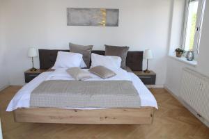 Voodi või voodid majutusasutuse Ferienwohnung Graf toas