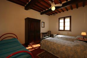 Postel nebo postele na pokoji v ubytování Agriturismo Cortoreggio