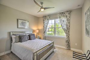 a bedroom with a bed and a window at Sunny Ft Myers Abode with Community Amenities! in Fort Myers +33 photos