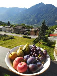 Nespecifikovaný výhled na hory nebo výhled na hory při pohledu z bed and breakfast