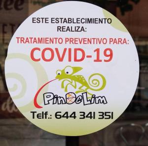 Certifikát, hodnocení, plakát nebo jiný dokument vystavený v ubytování El Volvedero