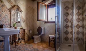 Kúpeľňa v ubytovaní Casa Rural La CasAna