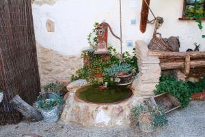 Vonkajšia záhrada v ubytovaní Casa Rural La CasAna