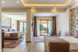 MENAR HOTEL&SUITES -Old City Sultanahmet客房内的一张或多张床位