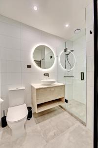 Ένα μπάνιο στο Snow Ski Apartments Penthouse 32