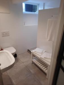 Koupelna v ubytování Have a nice stay! - Souterrain Edelweiss + 17 fotografií