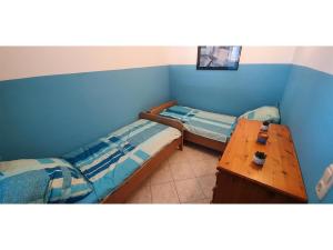 Postel nebo postele na pokoji v ubytování Blue Sea Vir Apartments