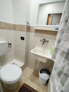 A bathroom at Casa Emanuele