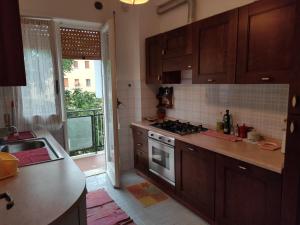 Kuchyň nebo kuchyňský kout v ubytování Sweet home in Ostia