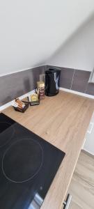 Kuchyň nebo kuchyňský kout v ubytování Korsør Room