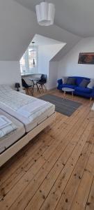 Postel nebo postele na pokoji v ubytování Korsør Room
